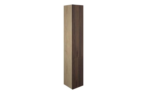 Eden 300mm Tall Unit - Warm Walnut (Oak Cab)