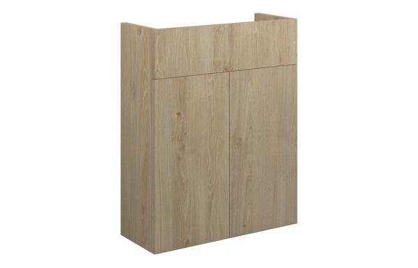Eden 500mm Slim Basin Unit - Havana Oak (Oak Cab)