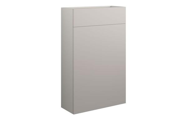 Eden 500mm Slim WC Unit - Matt Dove Grey (Grey Cab)