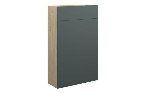 Eden 500mm Slim WC Unit - Matt Green (Oak Cab)