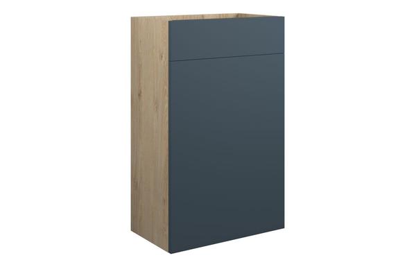 Eden 500mm Standard WC Unit - Matt Arley Blue (Oak Cab)