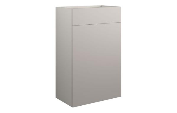 Eden 500mm Standard WC Unit - Matt Dove Grey (Grey Cab)