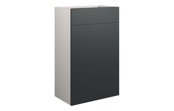 Eden 500mm Standard WC Unit - Matt Graphite Grey (Grey Cab)