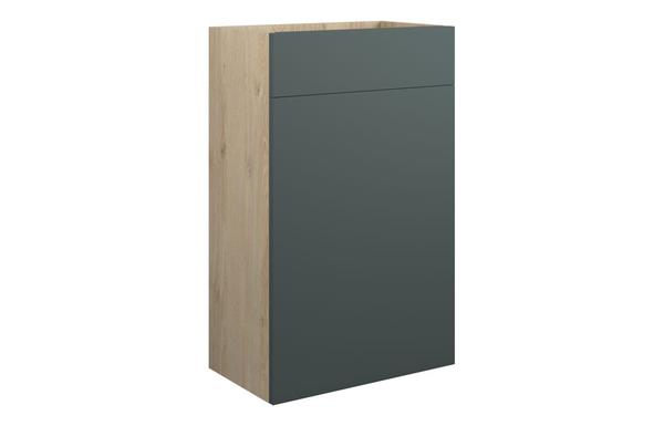 Eden 500mm Standard WC Unit - Matt Green (Oak Cab)