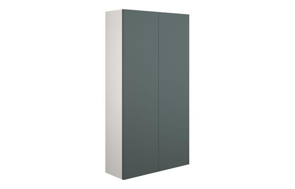 Eden 600mm Slim 2 Door Storage Unit - Matt Green (Grey Cab)