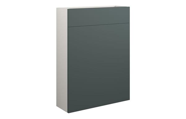 Eden 600mm Slim WC Unit - Matt Green (Grey Cab)