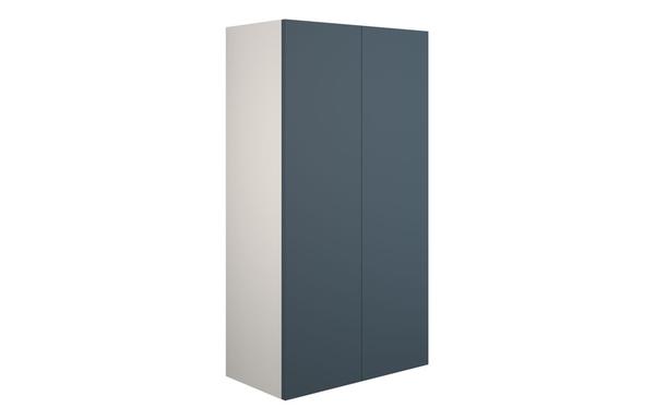 Eden 600mm Standard 2 Door Storage Unit - Matt Arley Blue (Grey Cab)