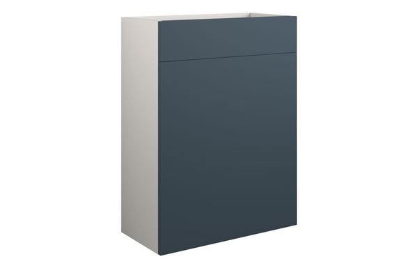 Eden 600mm Standard WC Unit - Matt Arley Blue (Grey Cab)