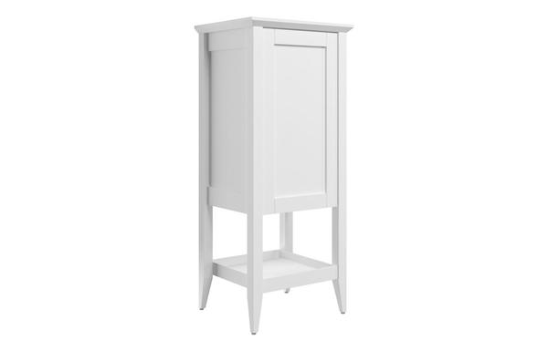 Kina 470mm Floor Standing 1 Door Midi Boy Unit - Matt White