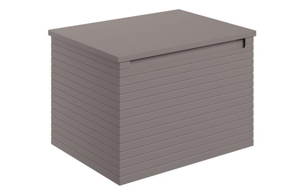 Sight 610mm Wall Hung 1 Drawer Basin Unit & Worktop - Matt Taupe