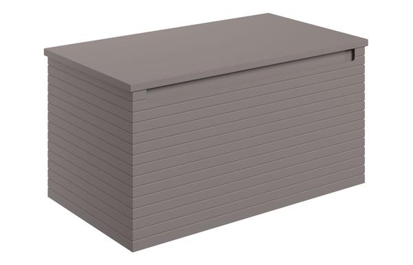 Sight 810mm Wall Hung 1 Drawer Basin Unit & Worktop - Matt Taupe
