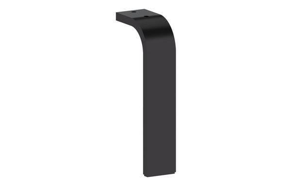 VitrA Root Flat Leg Set for 2/4 Drawer Units - Matt Black