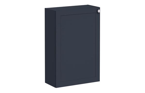 VitrA Root Classic 55cm 1 Door Slim Lower/Base Unit (LH Hinge) - Matt Dark Blue