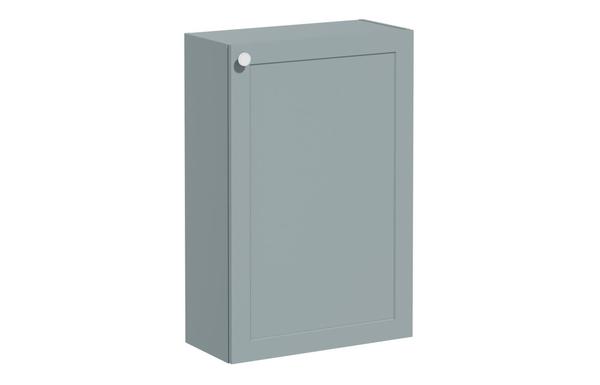 VitrA Root Classic 55cm 1 Door Slim Lower/Base Unit (RH Hinge) - Matt Fjord Green