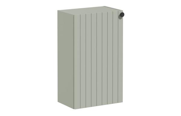 VitrA Root Groove 40cm 1 Door Slim Lower/Base Unit (LH Hinge) - Matt Retro Green