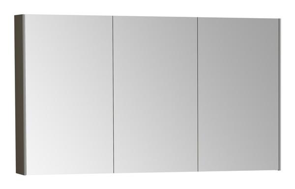 VitrA 1220x695mm Mirrored Cabinet - Brushed Chrome