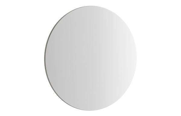 VitrA 595x595mm Round Mirror - Brushed Chrome