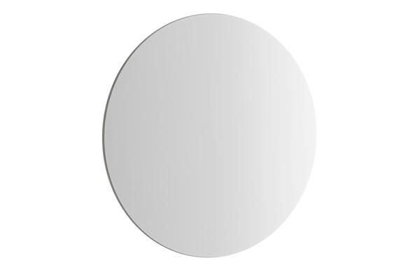 VitrA 795x795mm Round Mirror - Brushed Chrome