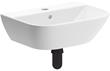 Nicey 450x320mm 1TH Cloakroom Basin & Black Bottle Trap