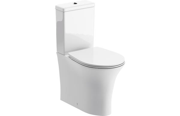 Grenoble Rimless C/C Fully Shrouded WC & Soft Close Seat