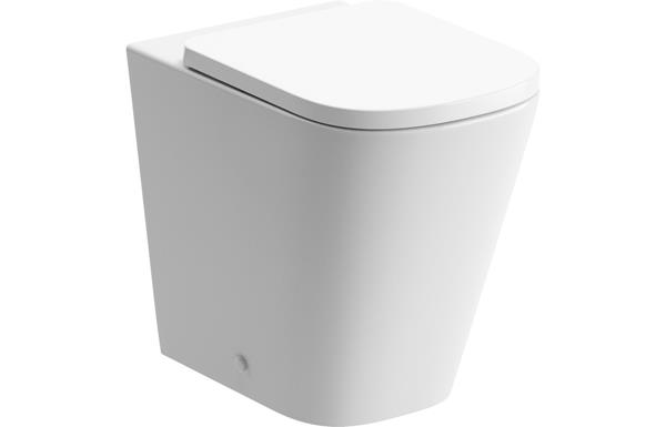 Lorient Rimless Back To Wall Short Projection WC & S/C Seat