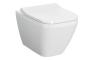 VitrA Integra Square Wall Hung Pan Only - White