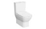 VitrA Integra Square Rimless Fully Shrouded Close Coupled Pan Only - White