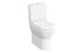VitrA Integra Rimless Comfort Height Fully Shrouded Close Coupled Pan Only - White