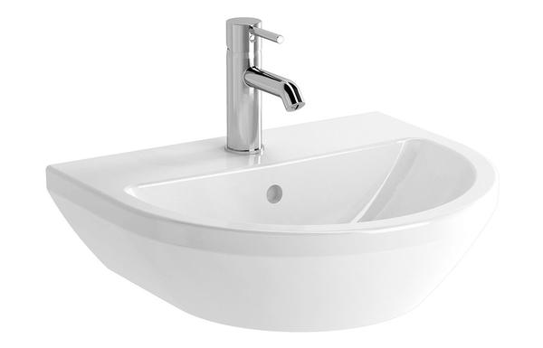 VitrA Integra 495x430mm 1TH Basin w/Overflow - White