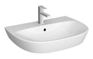 VitrA Zentrum 645x480mm 1TH Basin w/Overflow - White