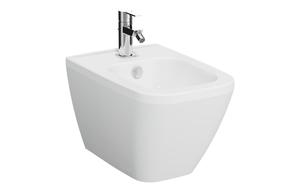 VitrA Integra Square Wall Hung Bidet - White