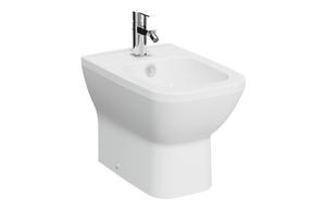 VitrA Integra Square Back to Wall Bidet - White