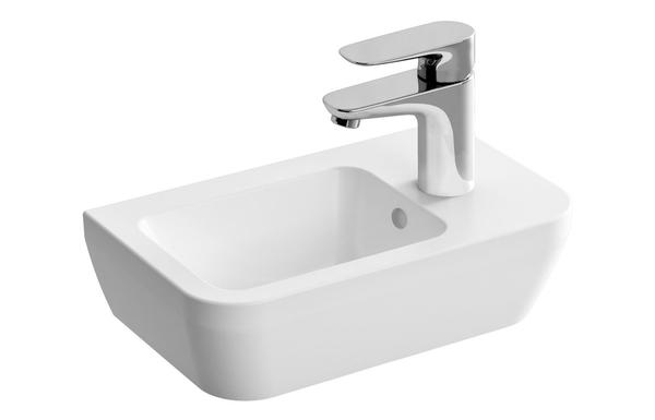 VitrA Integra 370x220mm 1TH Compact Basin (No Overflow) (RH) - White