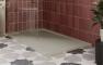 30mm Slate 1400x800mm Rectangular Tray & Waste - Latte