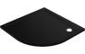 40mm Low Profile 900mm Quadrant Tray & Waste - Matt Black