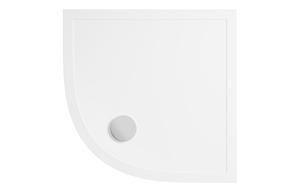 28mm Anti-Slip Ultra-Slim 800mm Quadrant Tray & Waste
