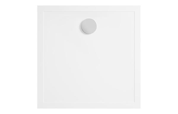 28mm Anti-Slip Ultra-Slim 800mm Square Tray & Waste