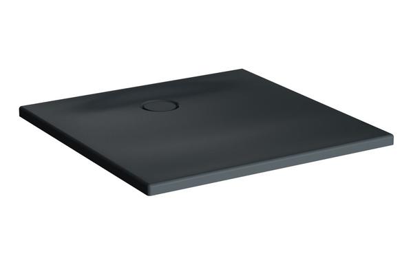 VitrA Leaf 900mm x 800mm Rectangular Tray - Matt Anthracite
