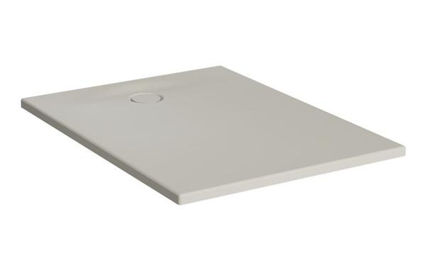 VitrA Leaf 1000mm x 800mm Rectangular Tray - Matt Taupe