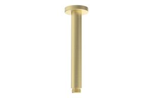 Aura 180mm Round Ceiling Arm - Brushed Brass