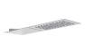 Abode Storm Slimline 3mm Wall Mounted Waterfall Showerhead - St/Steel