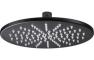 Abode Euphoria 225x225x8mm Circular Showerhead - Matt Black