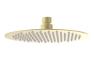 Aura 200mm Round Ultraslim Showerhead - Brushed Brass