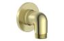 Sapira Traditional Wall Outlet Elbow - Brushed Brass