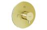 VitrA Root Round 3-Way Diverter - Soft Gold