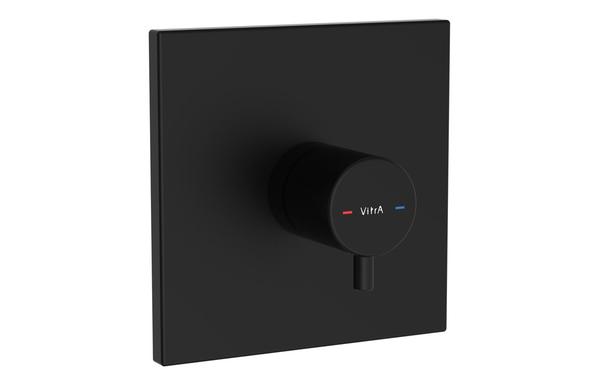 VitrA Root Square 3-Way Diverter - Matt Black