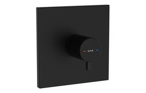 VitrA Root Square 3-Way Diverter - Matt Black