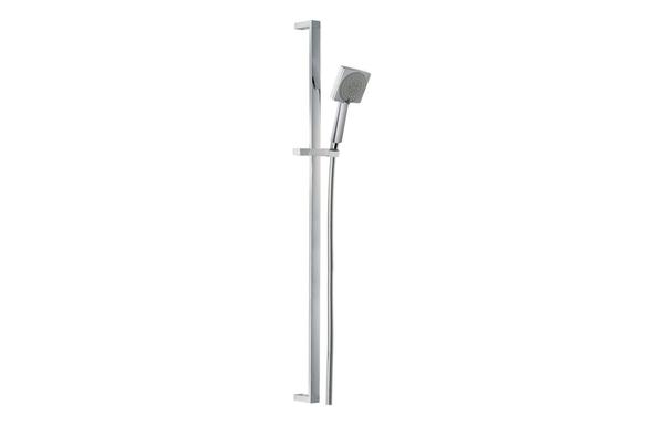 Abode Euphoria Square Sliding Rail Shower Kit (Single Pattern) - Chrome
