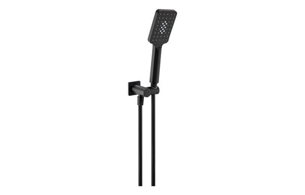 Abode Uno Hand Shower Set - Matt Black 