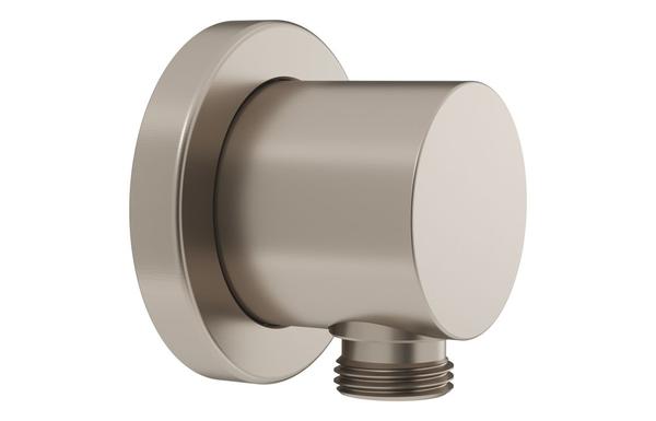 VitrA Wall Mounted Hand Shower Outlet - Brushed Nickel